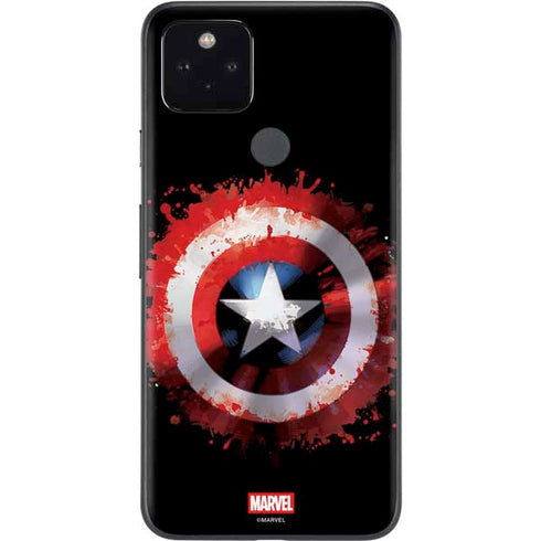 Marvel Captain America Star Shield Google Pixel 4a 5G Skin